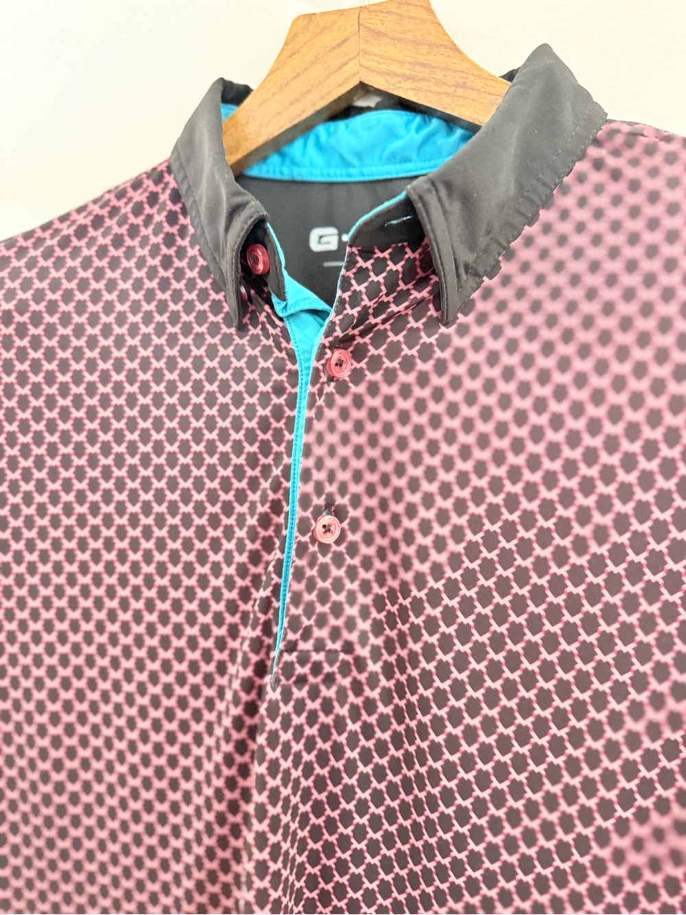 G-Mac Apparel Patterned Performance Polo (M / L Fit)